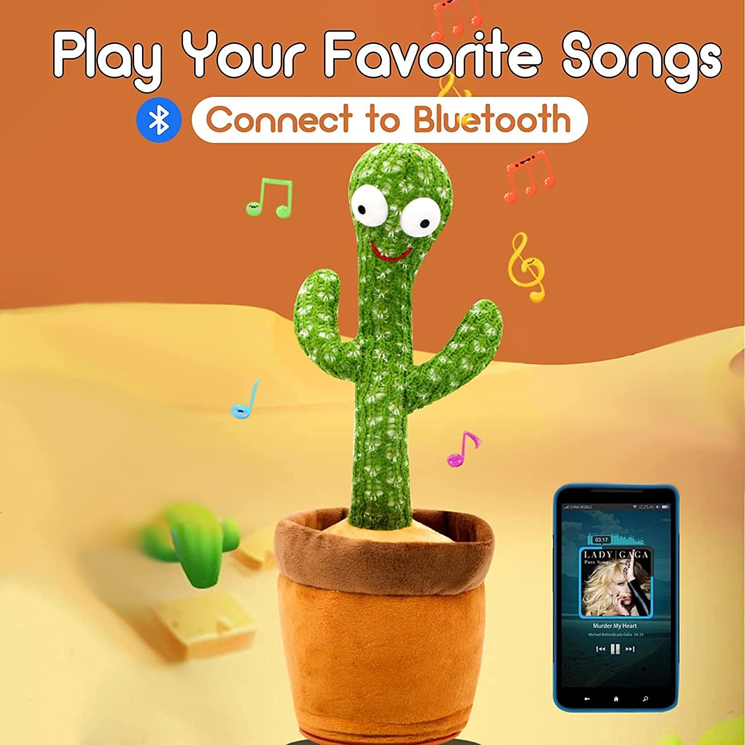 Dancing Cactus Toy