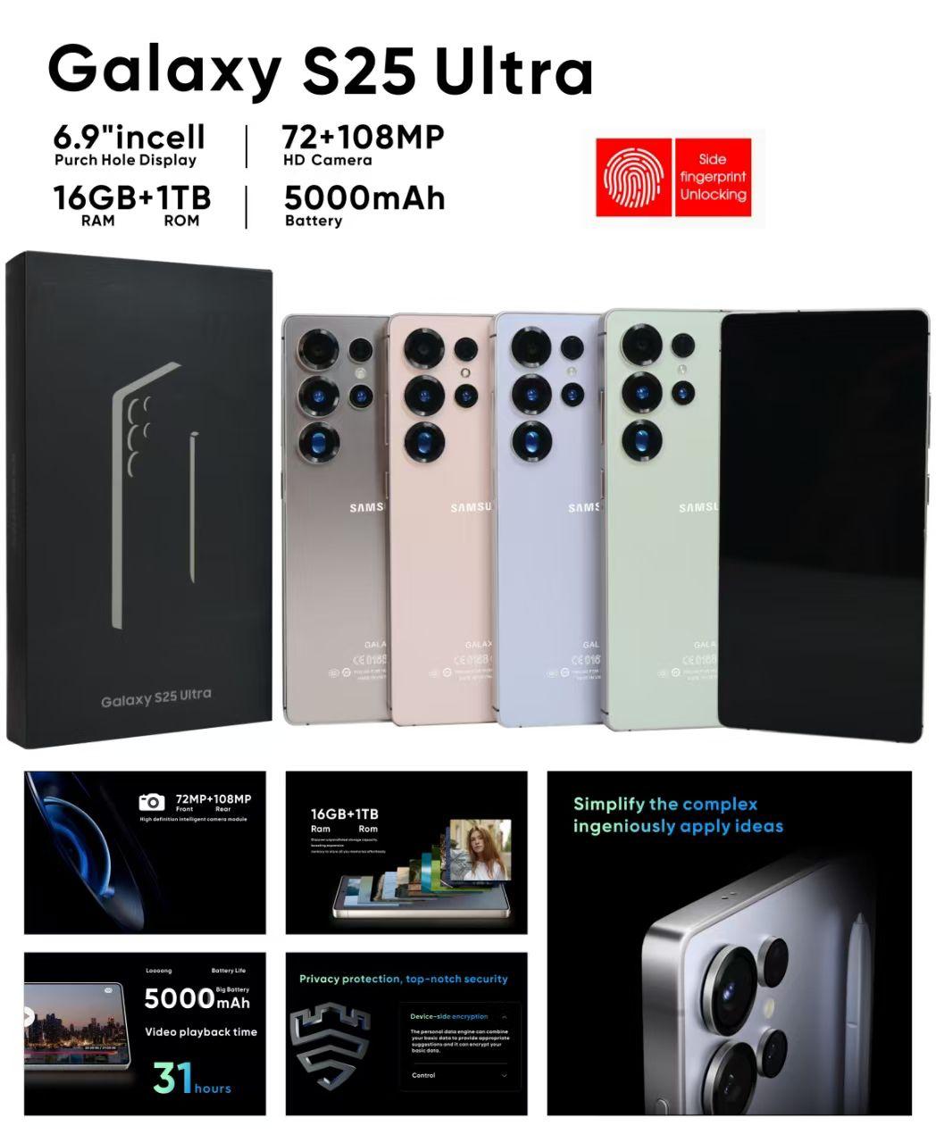 Samsung S25 Ultra 5G – Ultimate Flagship Performance & Pro Camera Beast