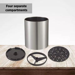 Stainless Steel Rotating Storage Bucket